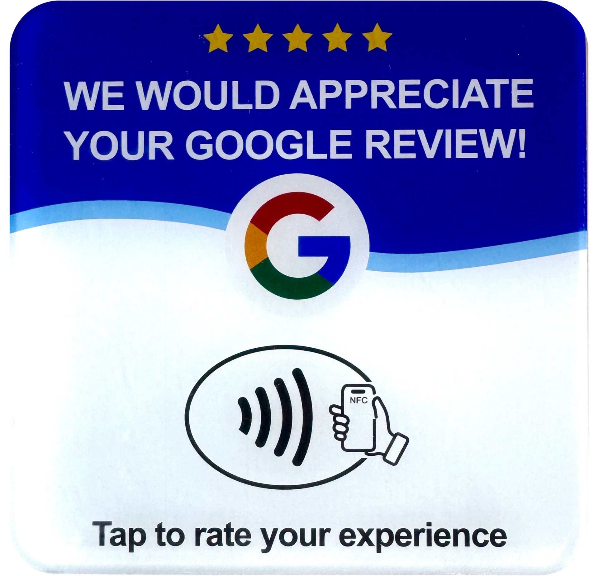NFC Google Review Card